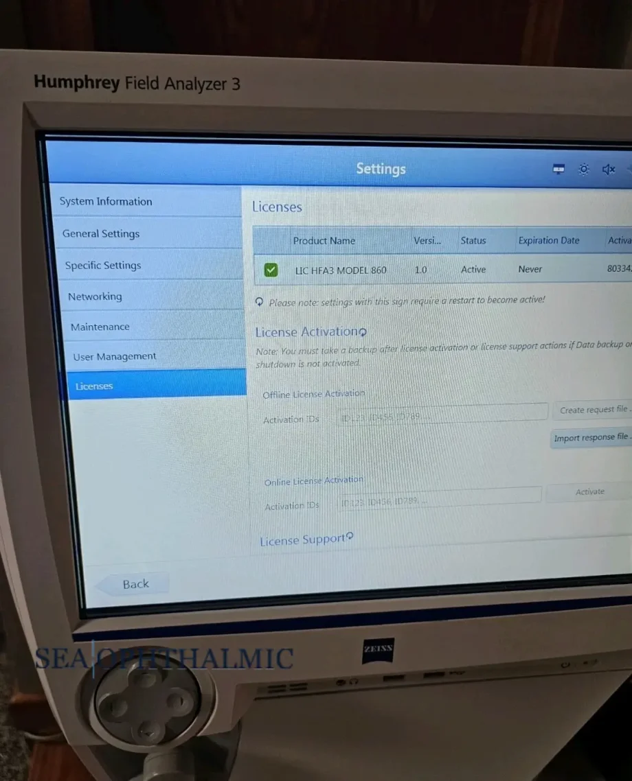 Humphrey Field Analyzer 3