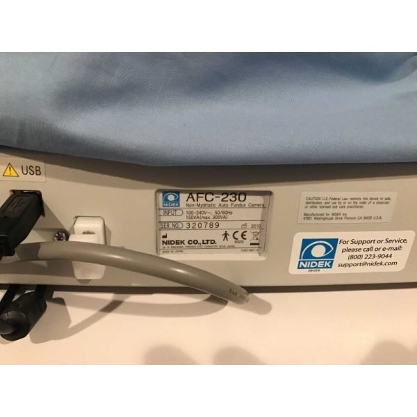 Nidek AFC-230 Non-Mydratic Fundus Camera retinal