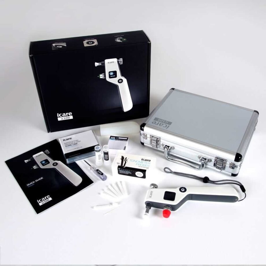 icare ic100 tonometer with free probes